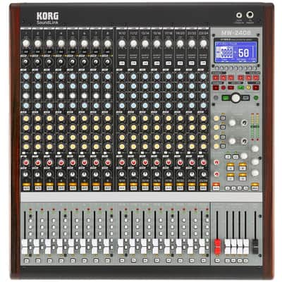 Korg MW2408 SoundLink 24-Channel 8-Bus Mixer