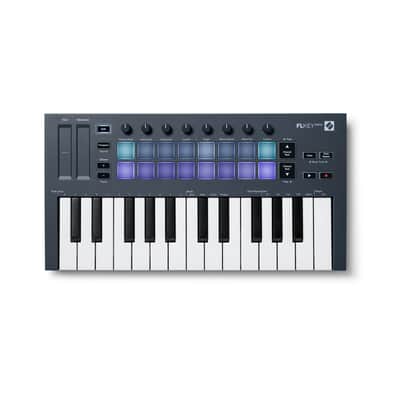 Novation FLkey Mini 25-Key MIDI Keyboard Controller for FL Studio Bundle image 7