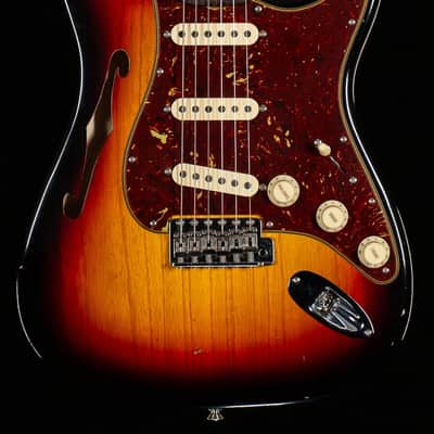 Fender Custom Shop Postmodern Strat Journeyman Relic w/Closet Classic Hardware 3-Tone Sunburst (675) image 3