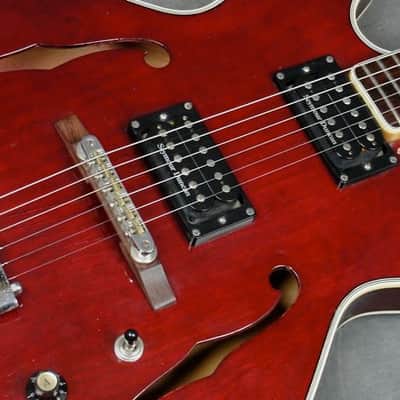 1970's Ventura Hollow Body 335 Guitar, MIJ, Japan, USA Seymour Duncan Pickups image 4