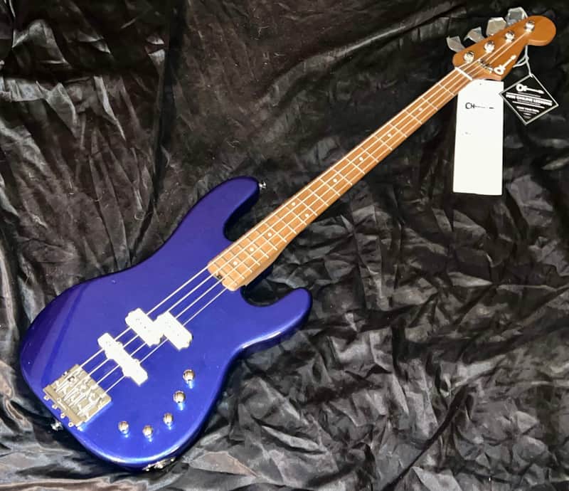 Charvel Pro-Mod San Dimas PJ Bass Guitar 2021 - Mystic Blue image 1