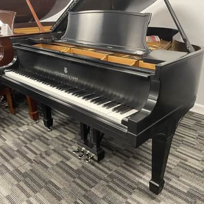 Steinway Model O 5'10" Grand Piano 1921 (Restored) - Satin Ebony image 4