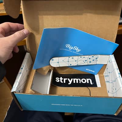 Strymon Midnight Edition Big Sky Reverb 2021 - Midnight Edition Dark Gray image 9