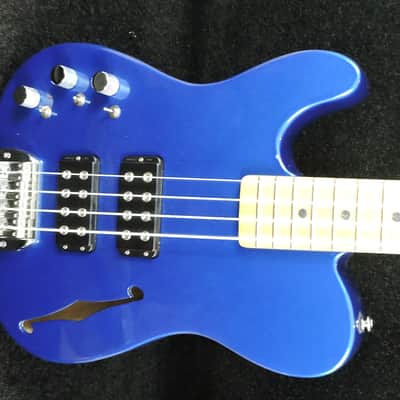 G & L ASAT semi acoustic bass. USA. Left Handed image 1