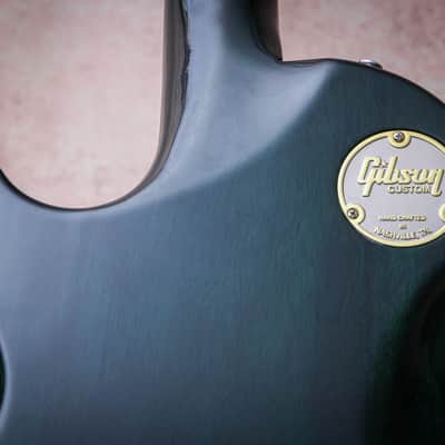 GIBSON USA Custom Shop Special Order Les Paul Axcess Custom Widow "Peacock Blue" (2026) image 15