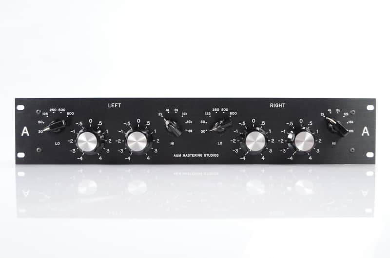 A&M Mastering Studios 2-Band Stereo Parametric Equalizer EQ in UREI 1176 #25734 image 1