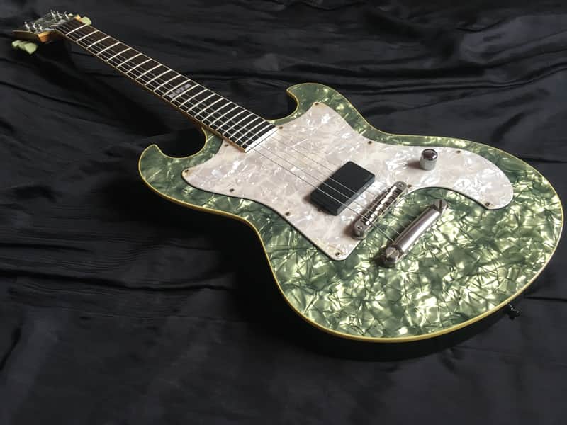 ESP Low-G Logan Mader Ultratone 1999 Green Perloid | Reverb Canada