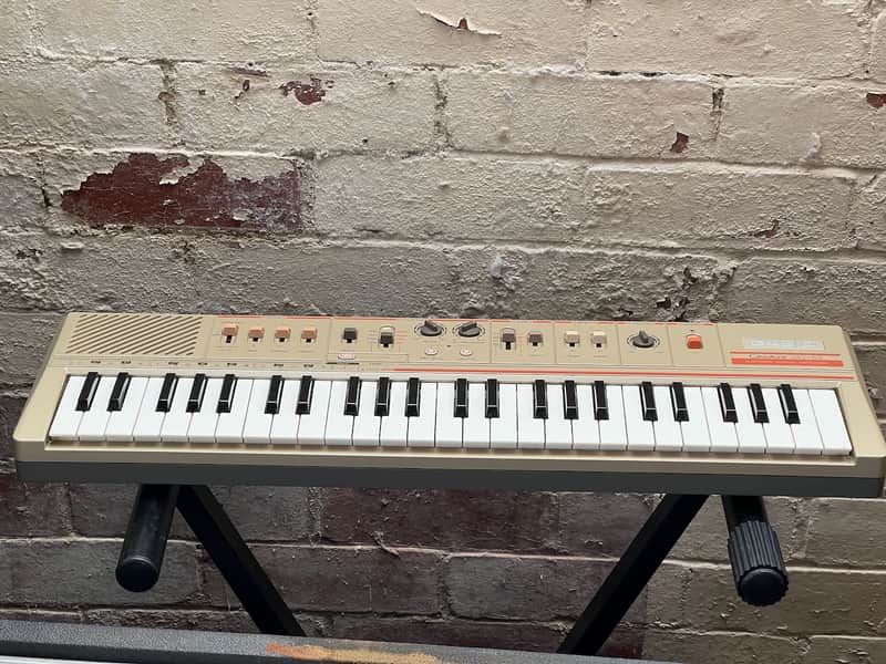 Vintage 1980s Casio Casiotone MT-46 Synthesizer Electronic Keyboard w/ Manual image 1