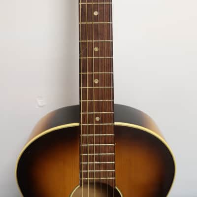 Vintage 1960s  Framus Parlor Model 5/10 "Serenade" Small Body Acoustic Guitar West Germany Clean Original Fuax Gator Case Hang Tags & Original Pick WOW image 3