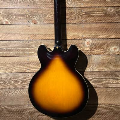 Epiphone DOT Deluxe 2006 Upgraded - Flame Maple Top Vintage Sunburst image 4