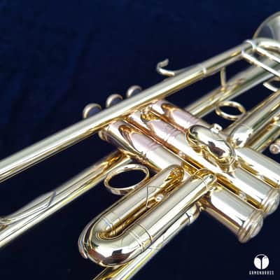 0.462 Mt Vernon Vincent Bach Stradivarius Lightweight STAR 25 trumpet case mouthpiece  gamonbrass image 14