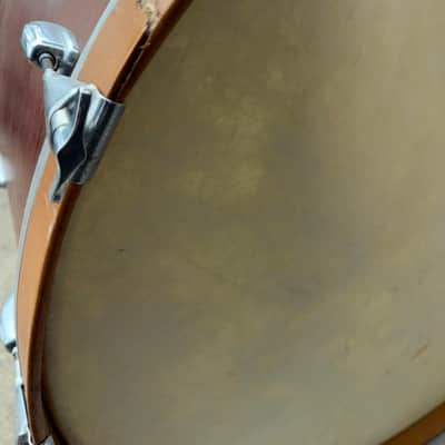 ULTRA RARE Slingerland 32” BASS DRUM 1970 - 1972 - Natural VERY GOOD BOOM BOOM! image 12