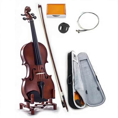 4/4 ViolinSize w Case Bow Rosin String image 1