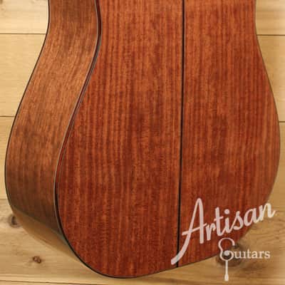 Huss and Dalton TD R 20th Anniversary Guitar Thermo-Cured Red Spruce and Bubinga Pre-Owned 2015 image 7