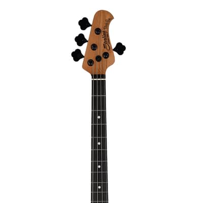 Sterling by Music Man DarkRay 4-String Bass Guitar - Black - Open Box image 9