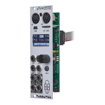 Tubbutec uTune Eurorack Microtonal MIDI/CV Module (Silver) image 13