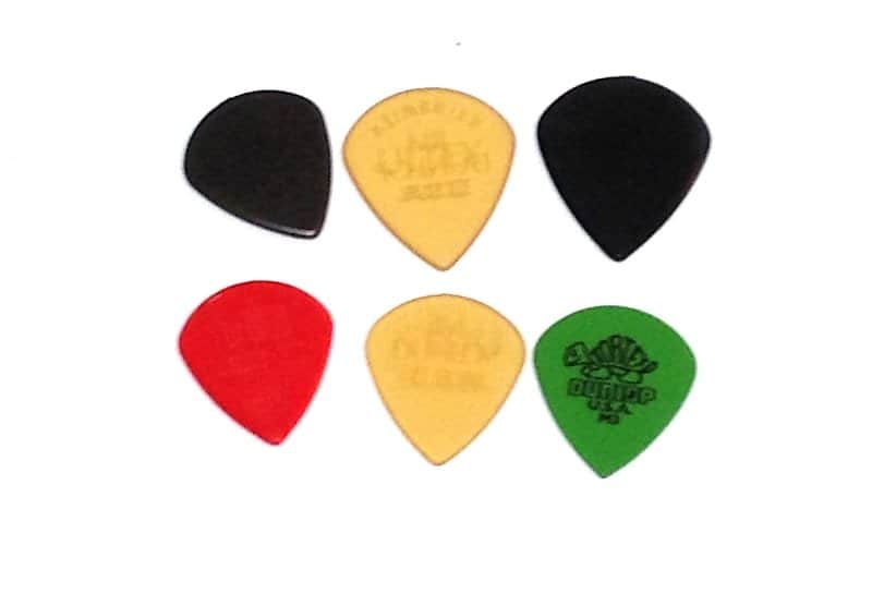 Guitar Picks  Dunlop Variety Pack  Jazz Size  6 Pack image 1