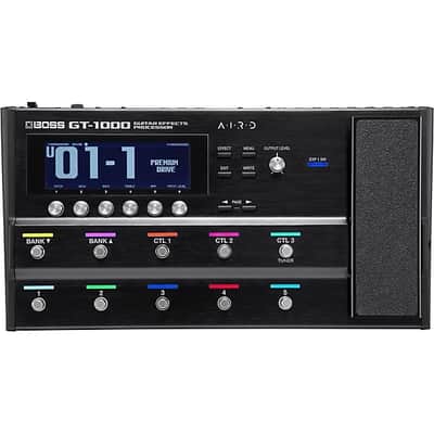 BOSS GT-1000 Multi-Effects Guitar Pedal - BLACK image 3