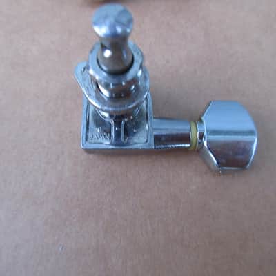 Vintage Gotoh Japan 6 Inline Guitar Tuners In Line Tuners image 5