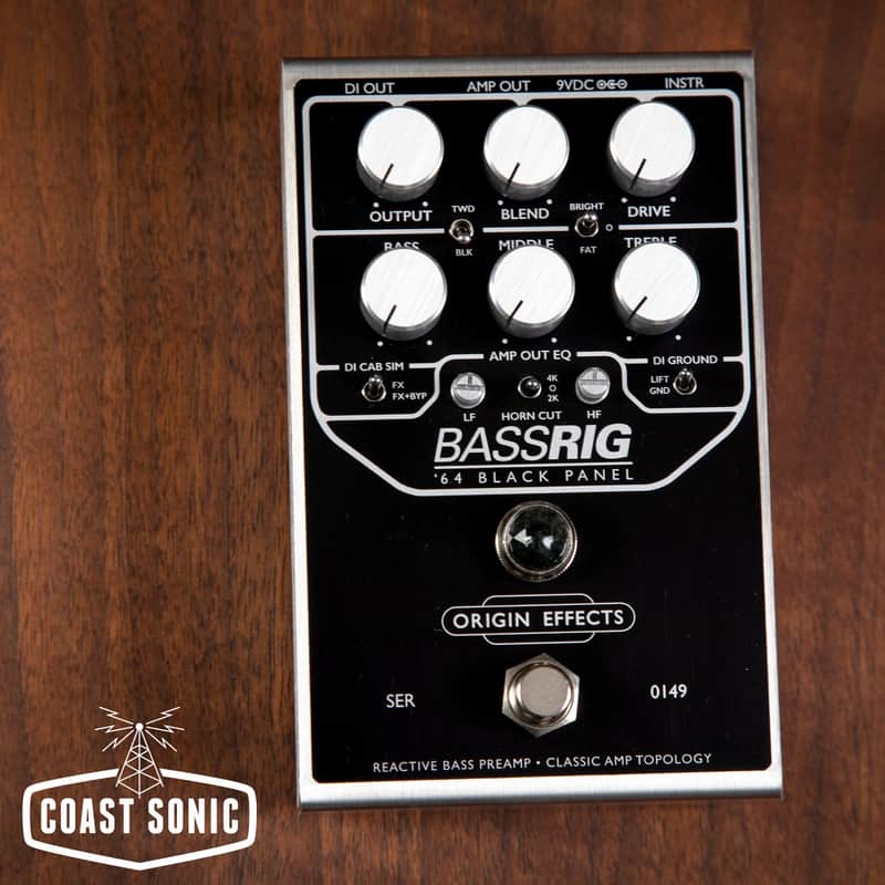 Origin Effects BassRIG 64' Black Panel image 1