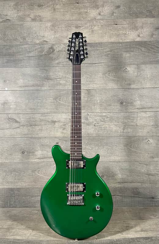 Hamer Eclipse 12-String Electric 1995 - Green image 1