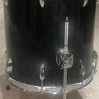 Custom Magnus Opus Drums 2026 - Midnight blue/black carbon fiber shells image 16