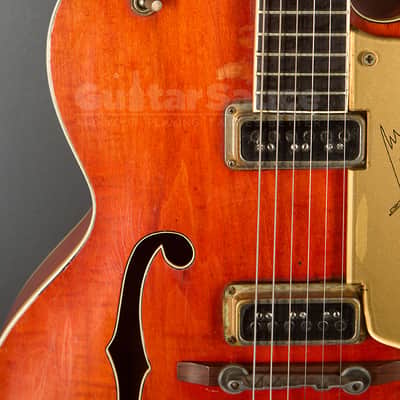 Gretsch 6120 Chet Atkins Original Vintage 1957 - Orange (COD 371VG) image 3
