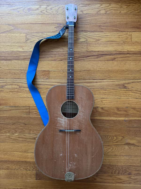Frank Di Leone Tenor Guitar 1940s - Natural - Classical image 1