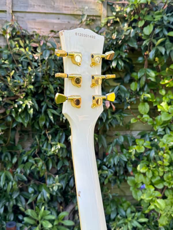 Blitz Les Paul Custom by Aria Pro II, 1992 Vintage White, Made in
