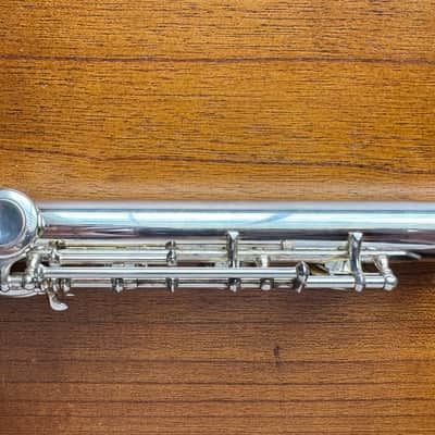 Jupiter 611RBSO Deluxe Standard Series Open-Hole Flute with Offset G, B-Foot 2010s - Silver-Plated image 11