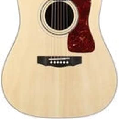 Guild D-55 - No Cutaway Dreadnought Acoustic Guitar - Natural Nitro with Hardshell Case image 1
