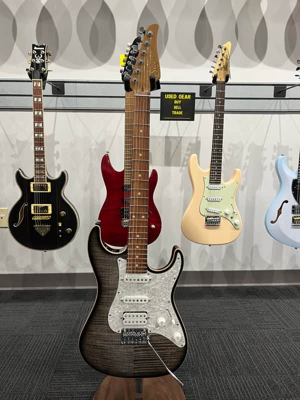 Suhr Standard Plus Trans Charcoal Burst Pau Ferro image 1