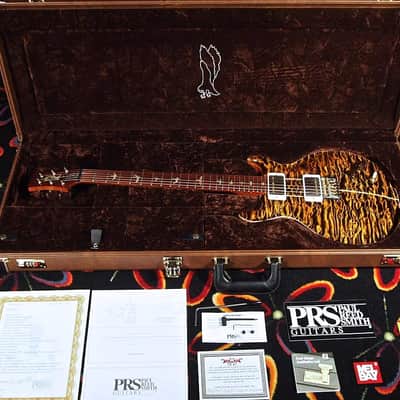 2011 Paul Reed Smith PRS Private Stock Santana Quilt Top w Cocobolo Board ~ Bronze Smoked Burst image 13