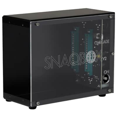 AEA Snaqbox V2 2-Slot 500 Series Rack - Clear image 1