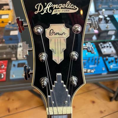 D'Angelico Premier EXL-1 Hollow Body Archtop 2010s - Black image 3