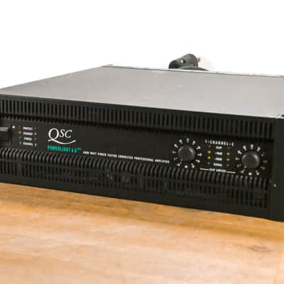 QSC PowerLight 6.0 PFC Power Factor Corrected 2-Channel Power Amplifier CG011WB image 1