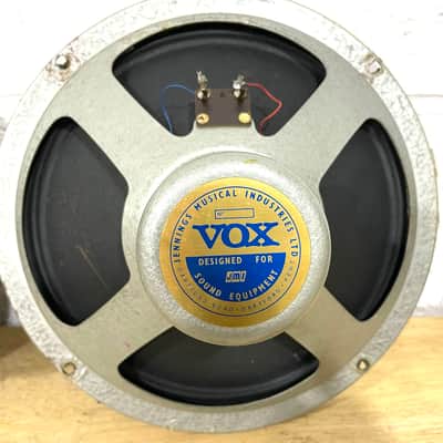Vox Elac 10N 60's 10" speakers for Vox AC10 Vintage Loudspeakers x 2 image 3