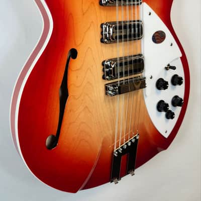 Rickenbacker 1993Plus Fire Glo, 12-String, 3X Toaster Pups, Stereo, w/HSC 2026 image 8