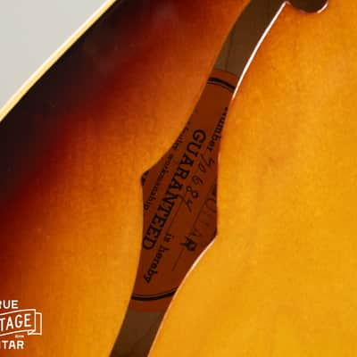 1964 Gibson ES-335TD Sunburst Stop Bar with hangtag image 9