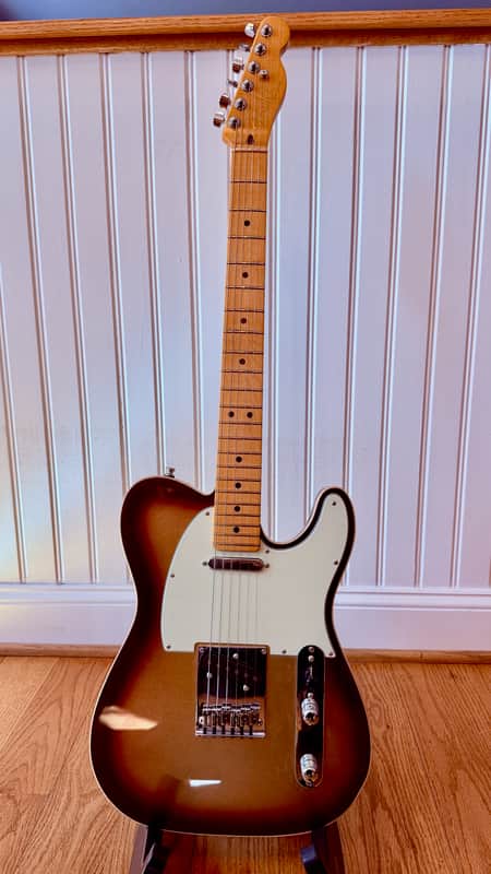 Fender American Ultra Telecaster w Maple Fretboard 2023 - Mocha Burst - Twang King Pickups