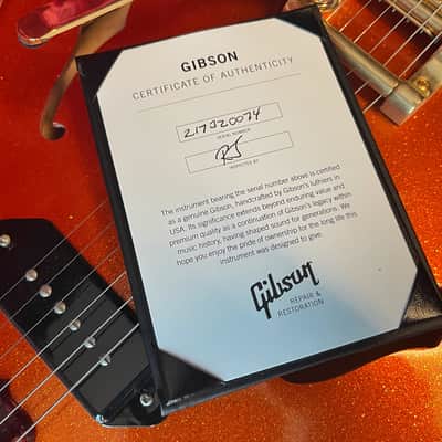 Gibson Mod Shop 2022 - Orange Sparkle image 16