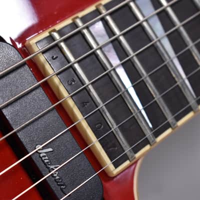 1987 Jackson USA Custom Neck-Thru Telly Style Red Vintage Electric Guitar w/OHSC image 24