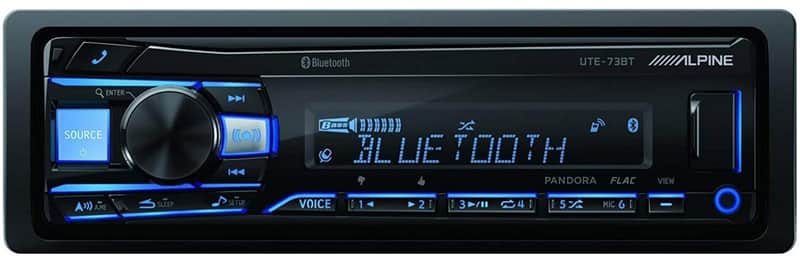 Alpine UTE-73BT Mech-less Digital Media Receiver with BT Wireless Technology image 1