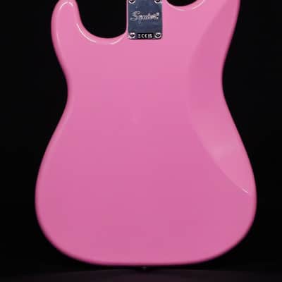 Squier Sonic Stratocaster HT H, Maple FB, Flash Pink image 3