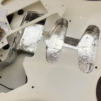 90s Charvel by Jackson ARK AR-090-SSH Body White Made in Japan w/Plate image 11