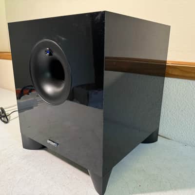 Energy ESW-8 Powered Subwoofer Home Theater Sub Bass Audio HiFi Stereo Black image 3