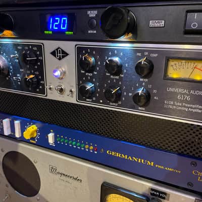 Universal Audio 6176 Channel Strip with mic pre, EQ and compressor preamp image 2