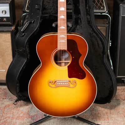 Gibson SJ-200 Studio Walnut Jumbo Acoustic/Electric Guitar - Satin Walnut Burst with Hardshell Case image 19