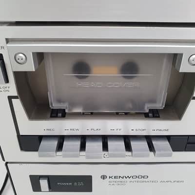 Kenwood KA-300 Amplifier - KX-400 Cassette deck - KT-400 Tuner - Nice Serviced set image 10
