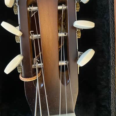 Dobro Square Neck Resonator Lapsteel 1993 - Sunburst image 5